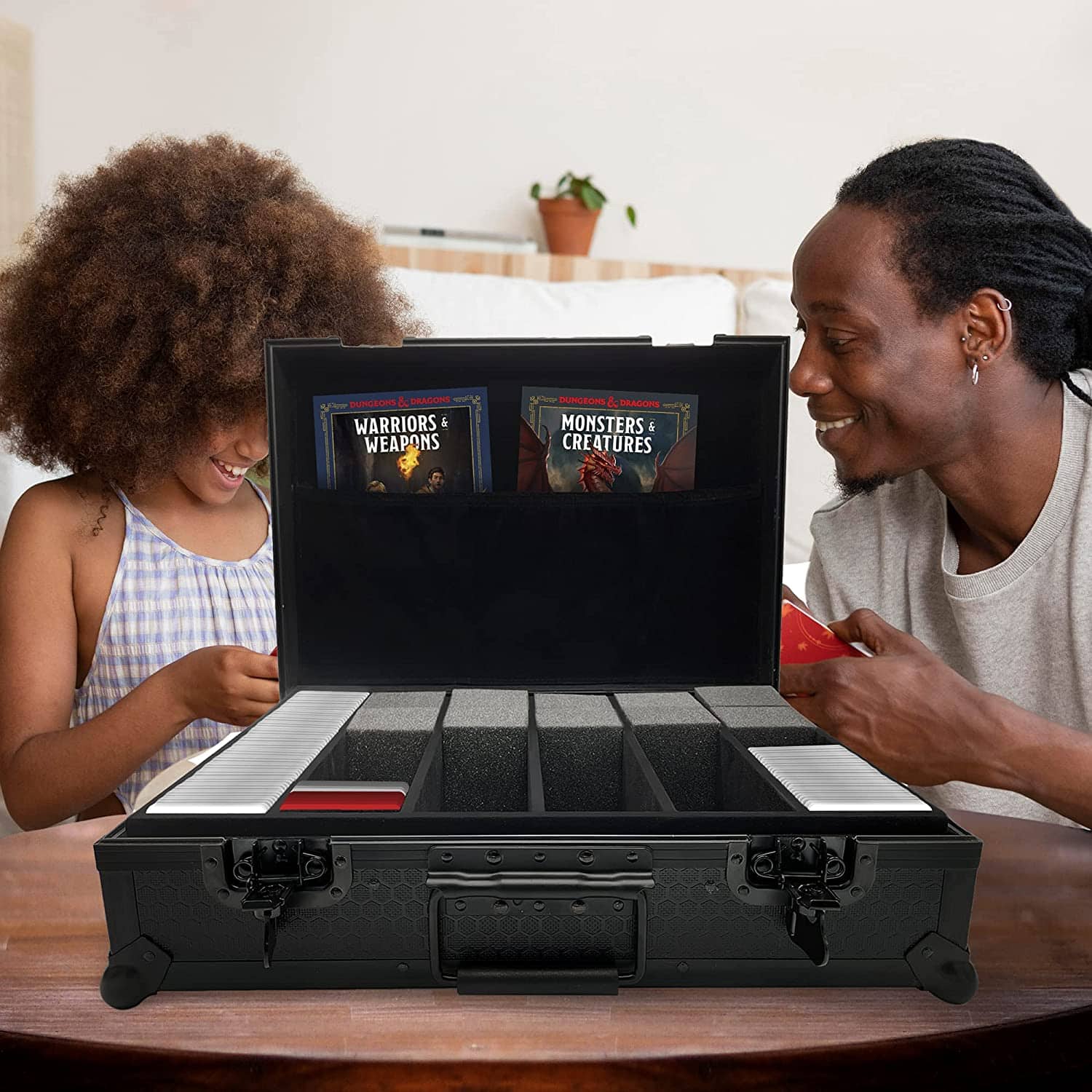 Game Card Storage Case (KingMega Edition) | Includes 8 Dividers | Fits 5400+ Unsleeved Cards CARD STORAGE CASE, card case, card storage box